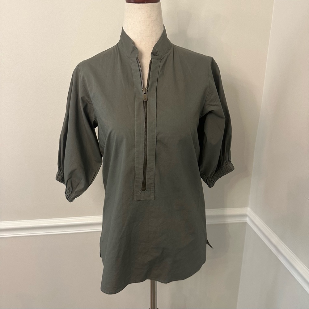 G. Gray popover tunic- Size 0